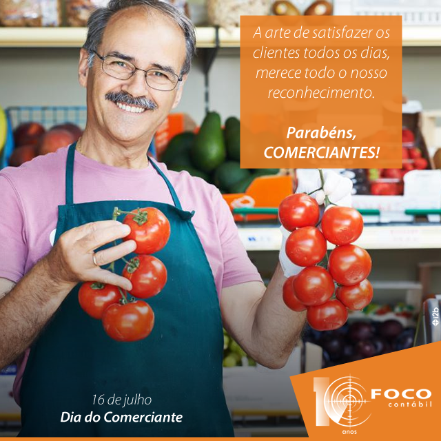 A arte de satisfazer os clientes todos os dias, merece todo o nosso reconhecimento.  Parabéns, COMERCIANTES!